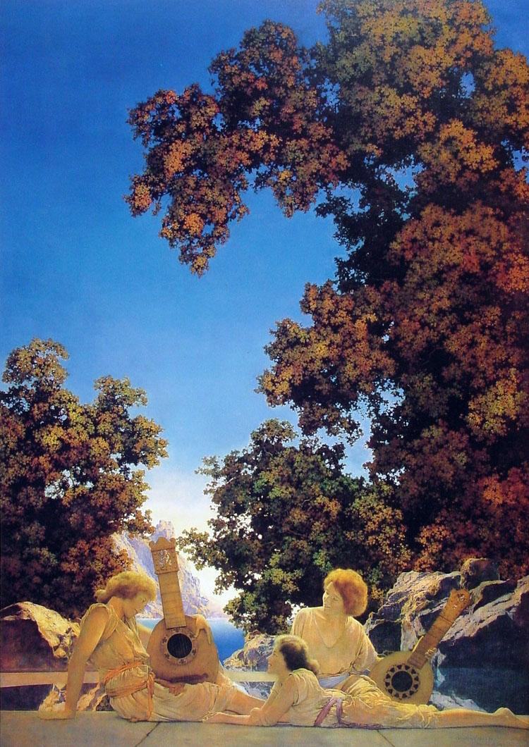 Maxfield Parrish Famous Paintings page 2